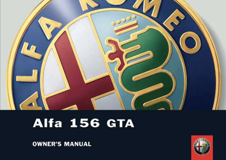 Alfa 156 GTA manual
