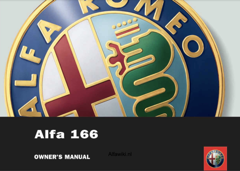 Alfa 166 manual