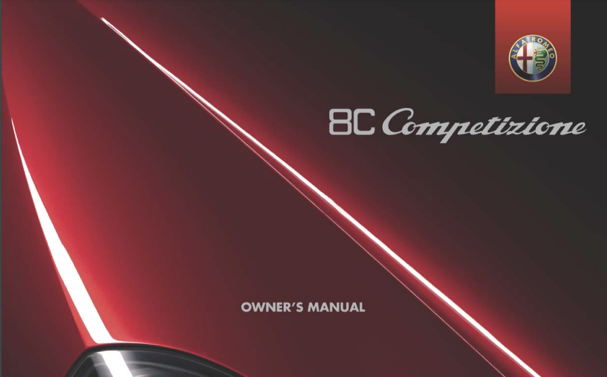 8C Competizione (coupe) manual