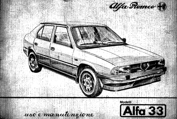 Alfa 33 manual
