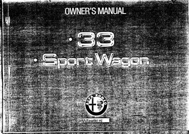 Alfa 33 Sport Wagon manual