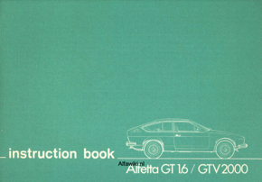 Alfetta GT 1.6 manual