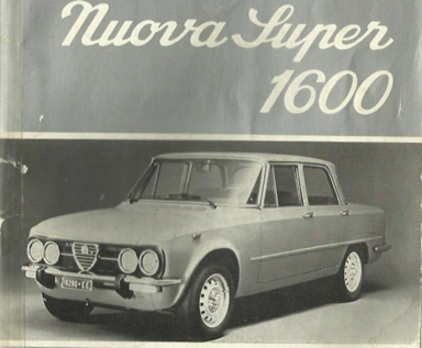 Giulia 1600 Nuova Super