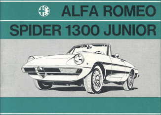 Spider 1300 Junior manual