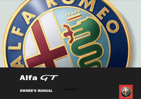 Alfa GT manual